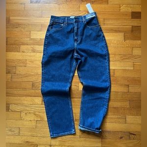 NWT Abercrombie and Fitch ultra high rise curve love ankle straight Jeans 29/8